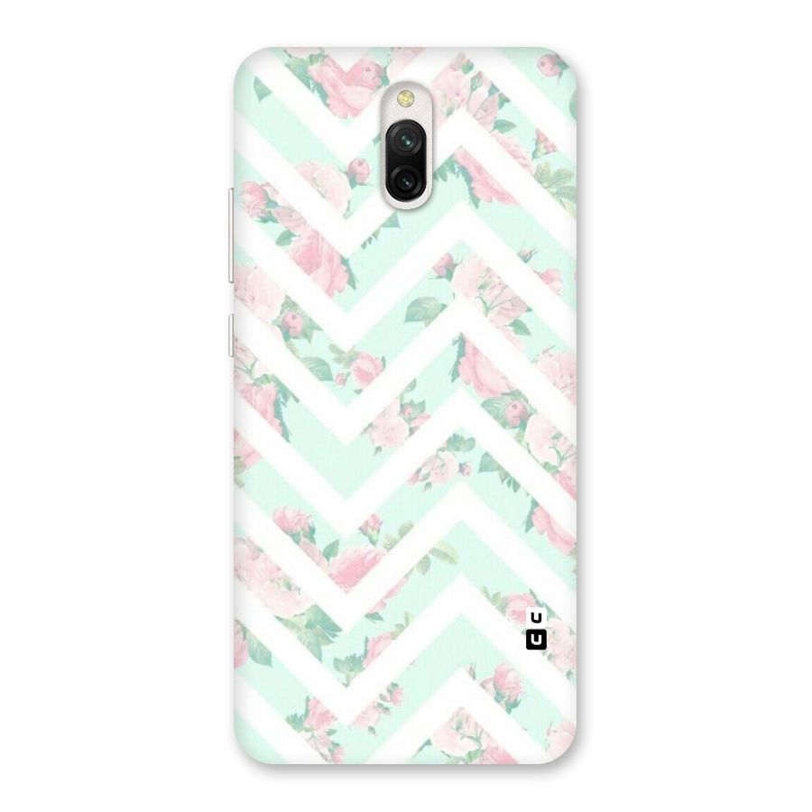 Pastel Floral Zig Zag Back Case for Redmi 8A Dual