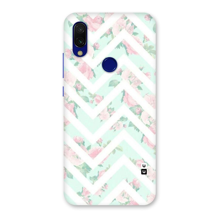 Pastel Floral Zig Zag Back Case for Redmi Y3