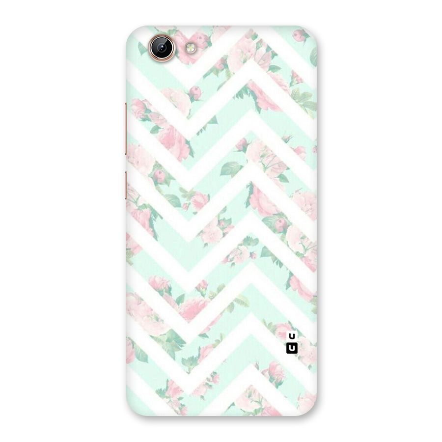 Pastel Floral Zig Zag Back Case for Vivo Y71i