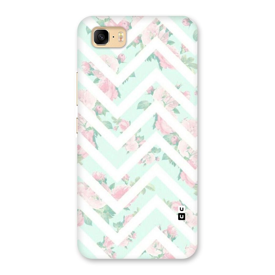 Pastel Floral Zig Zag Back Case for Zenfone 3s Max