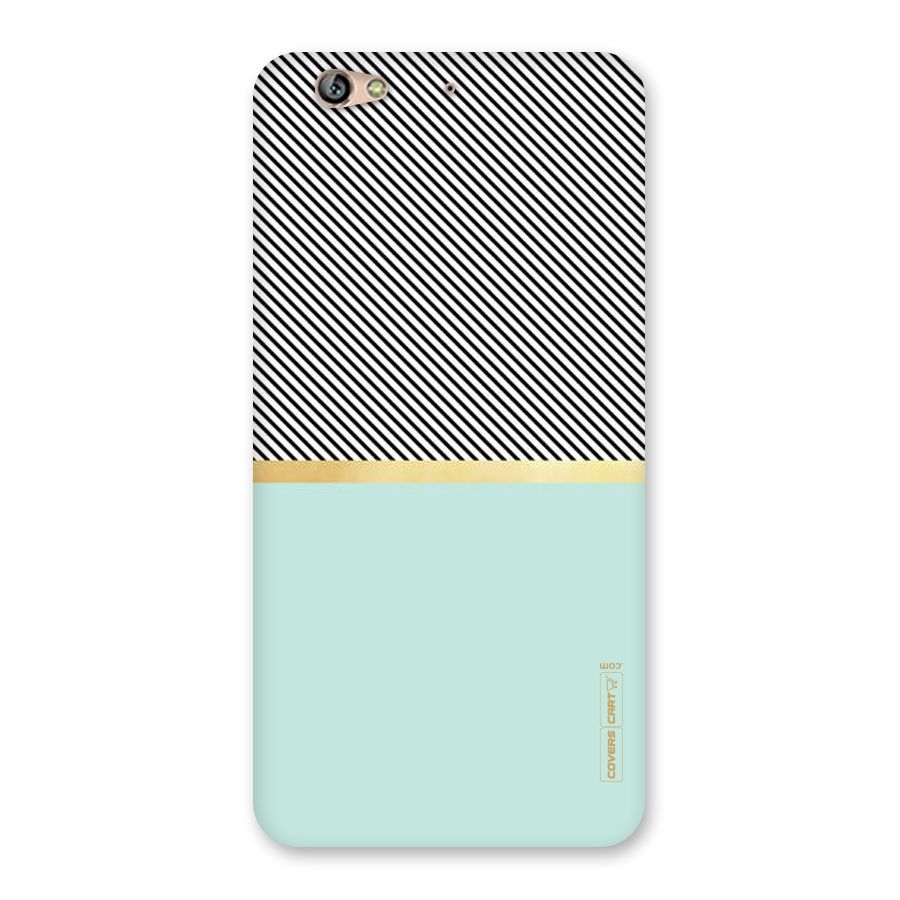 Pastel Green Base Stripes Back Case for Gionee S6