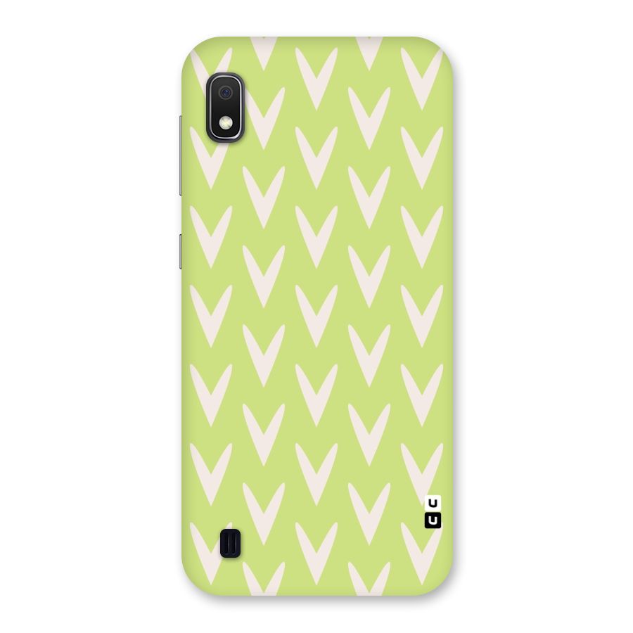 Pastel Green Grass Back Case for Galaxy A10