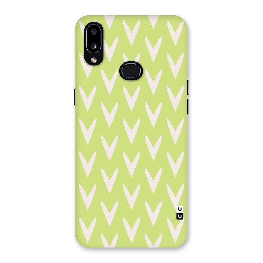 Pastel Green Grass Back Case for Galaxy A10s