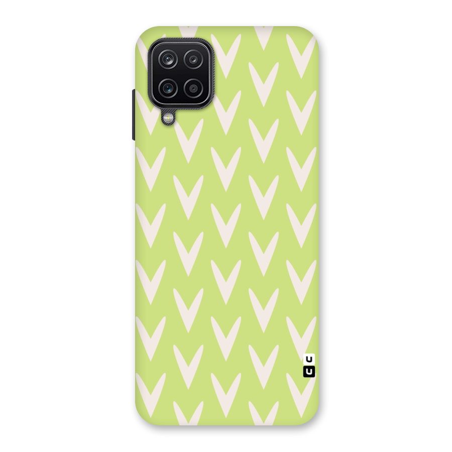 Pastel Green Grass Back Case for Galaxy A12