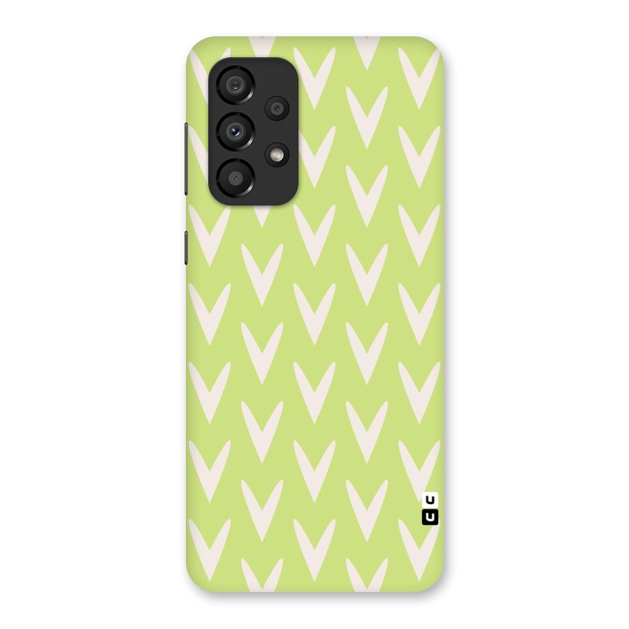 Pastel Green Grass Back Case for Galaxy A33 5G