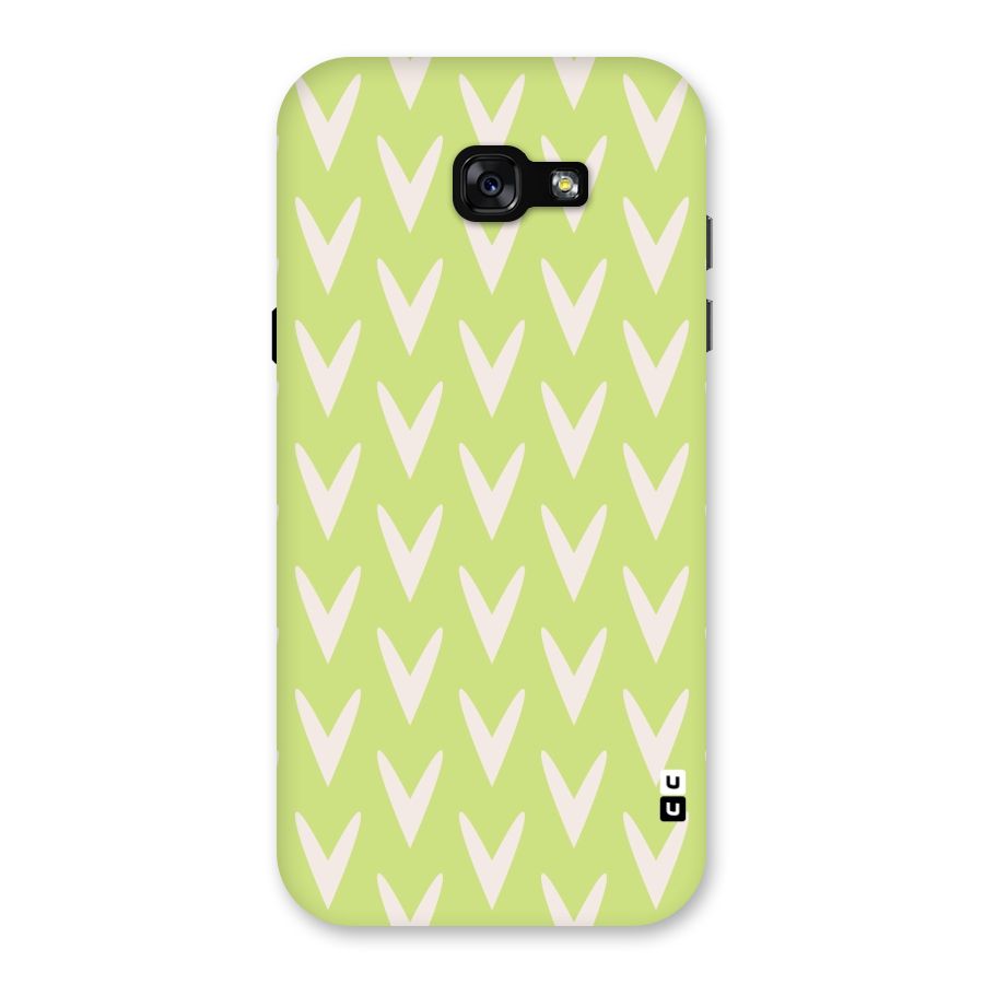 Pastel Green Grass Back Case for Galaxy A7 (2017)