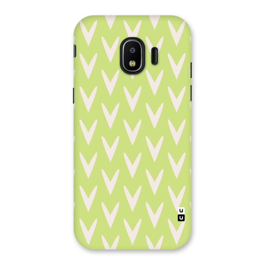 Pastel Green Grass Back Case for Galaxy J2 Pro 2018