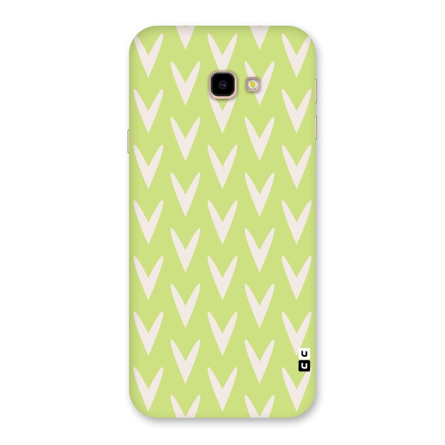 Pastel Green Grass Back Case for Galaxy J4 Plus