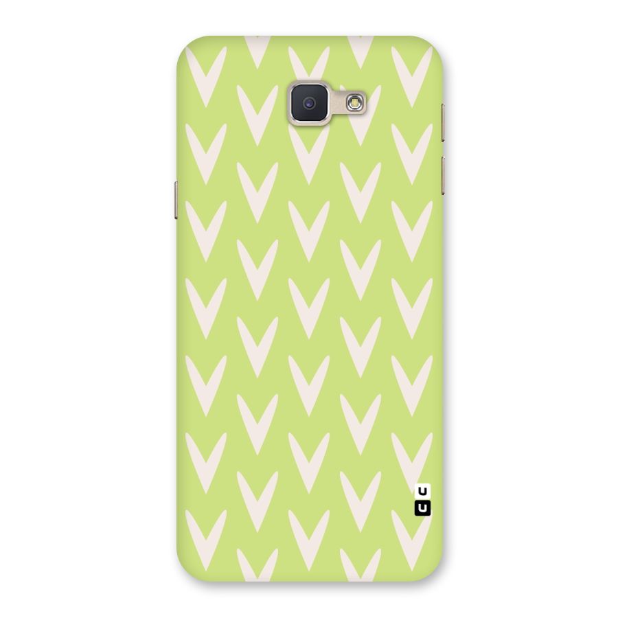 Pastel Green Grass Back Case for Galaxy J5 Prime