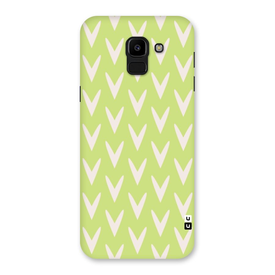 Pastel Green Grass Back Case for Galaxy J6