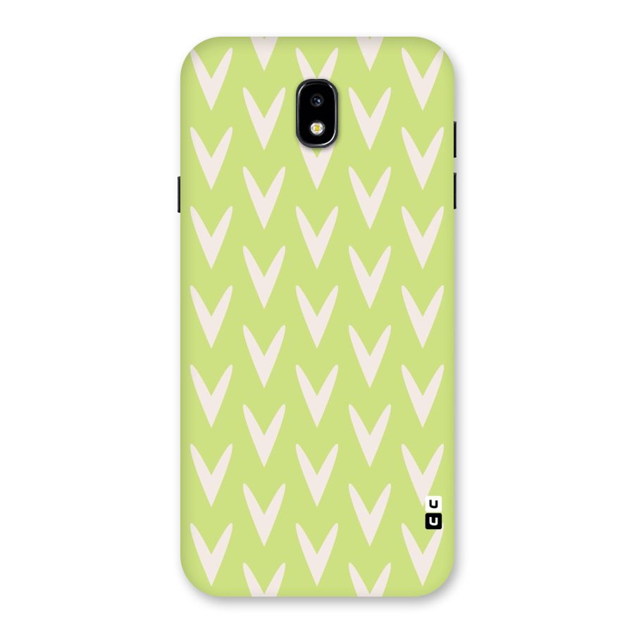 Pastel Green Grass Back Case for Galaxy J7 Pro