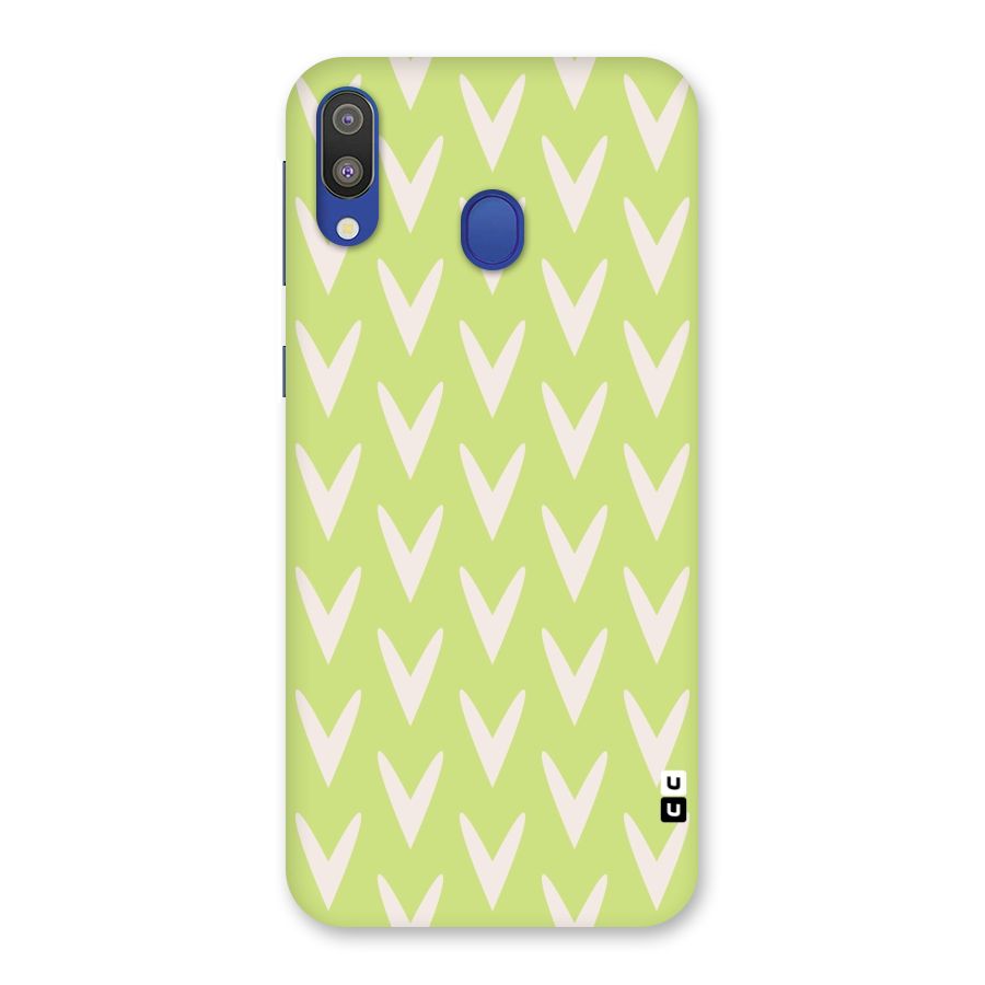 Pastel Green Grass Back Case for Galaxy M20