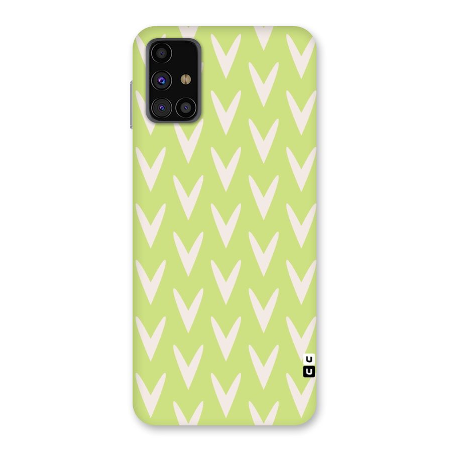 Pastel Green Grass Back Case for Galaxy M31s