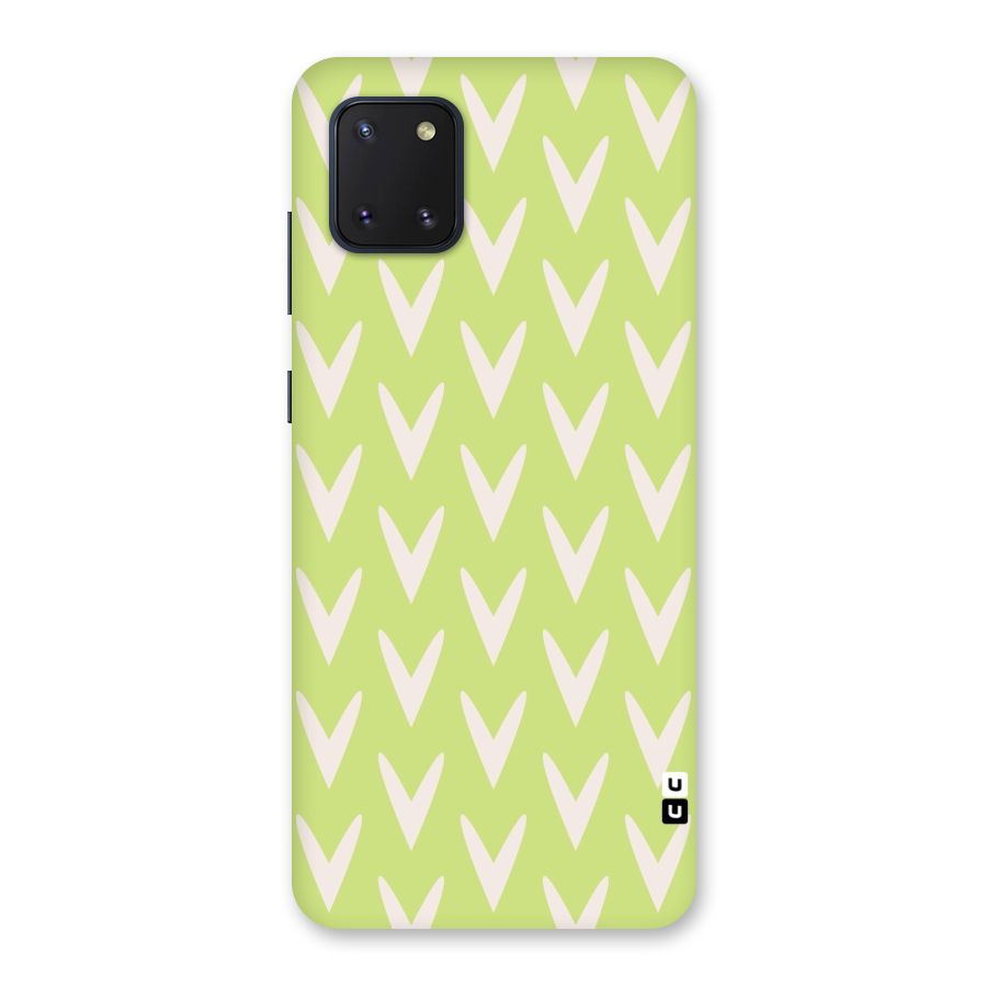 Pastel Green Grass Back Case for Galaxy Note 10 Lite
