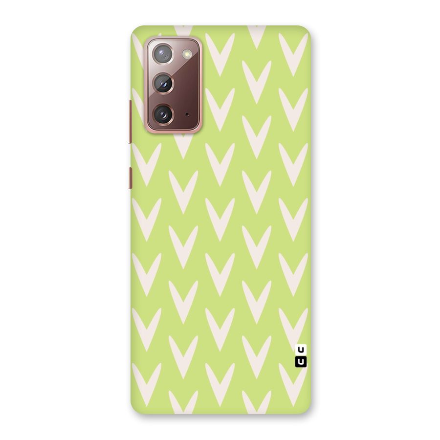 Pastel Green Grass Back Case for Galaxy Note 20