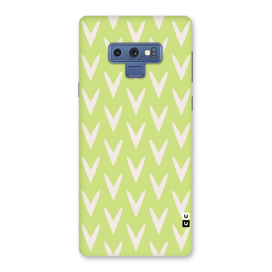 Pastel Green Grass Back Case for Galaxy Note 9