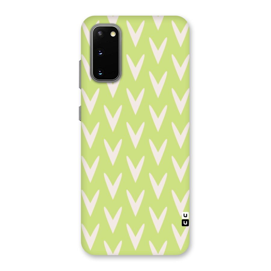 Pastel Green Grass Back Case for Galaxy S20