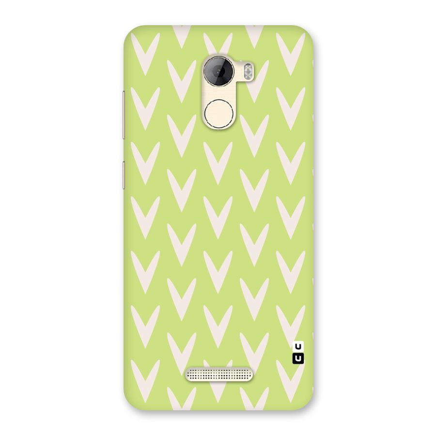 Pastel Green Grass Back Case for Gionee A1 LIte