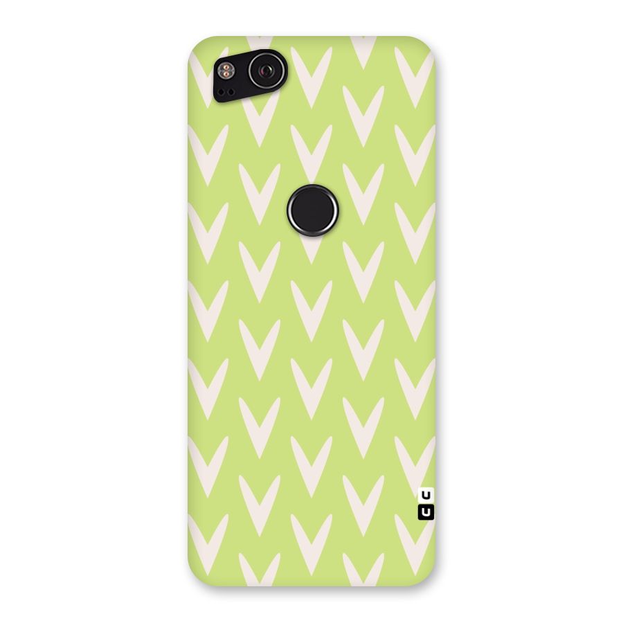 Pastel Green Grass Back Case for Google Pixel 2