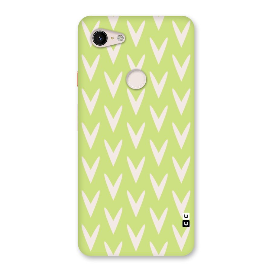 Pastel Green Grass Back Case for Google Pixel 3 XL
