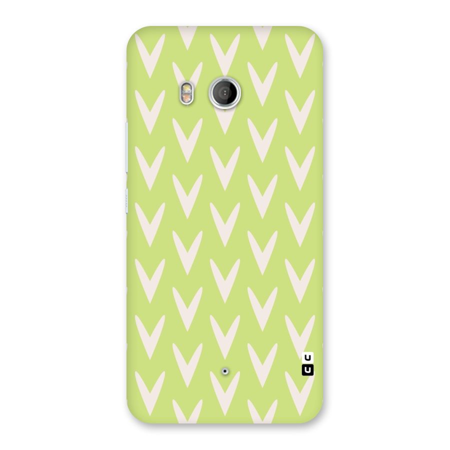 Pastel Green Grass Back Case for HTC U11