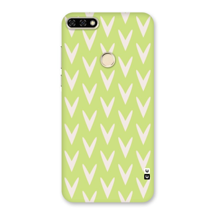Pastel Green Grass Back Case for Honor 7A