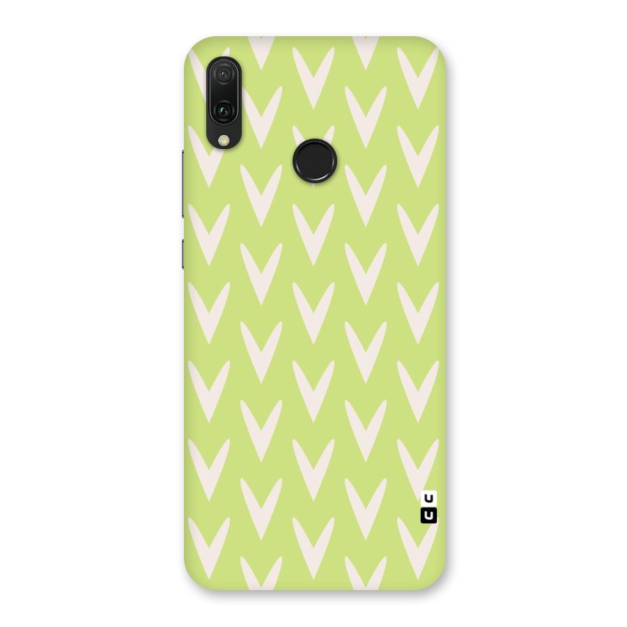 Pastel Green Grass Back Case for Huawei Y9 (2019)