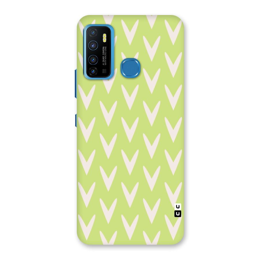 Pastel Green Grass Back Case for Infinix Hot 9