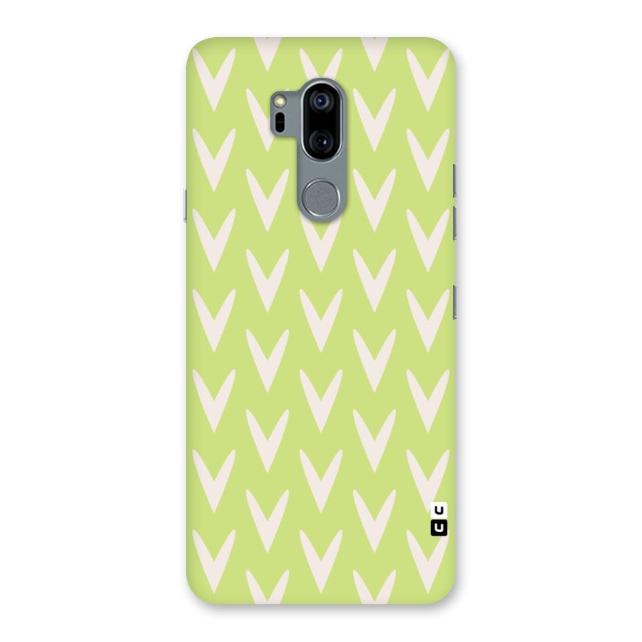 Pastel Green Grass Back Case for LG G7