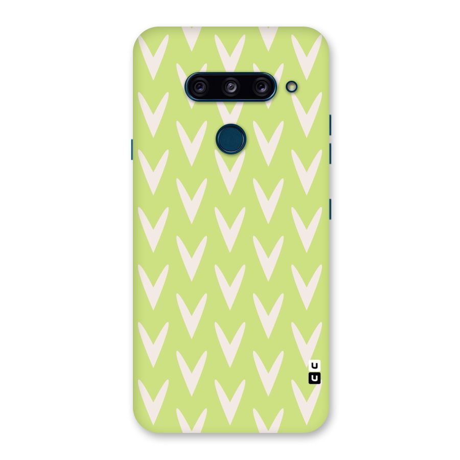 Pastel Green Grass Back Case for LG  V40 ThinQ