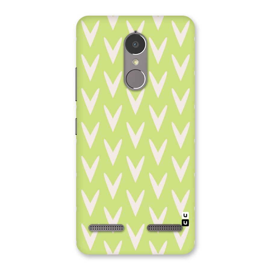 Pastel Green Grass Back Case for Lenovo K6 Power