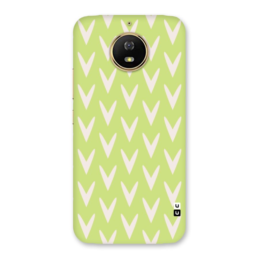 Pastel Green Grass Back Case for Moto G5s