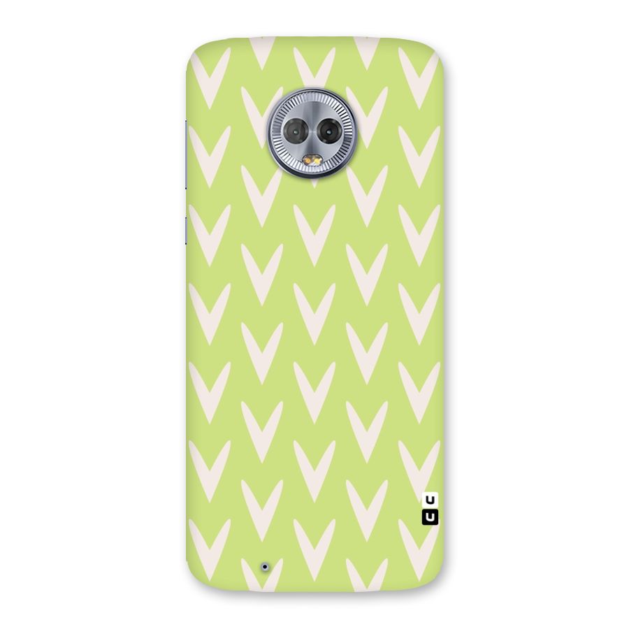 Pastel Green Grass Back Case for Moto G6