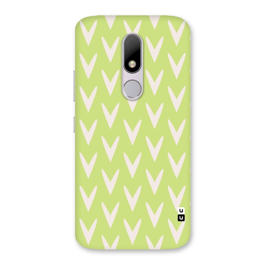 Pastel Green Grass Back Case for Moto M