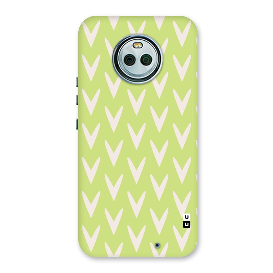 Pastel Green Grass Back Case for Moto X4