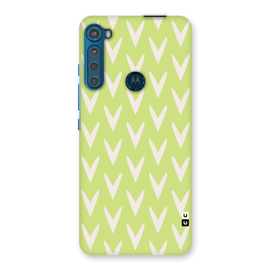 Pastel Green Grass Back Case for Motorola One Fusion Plus