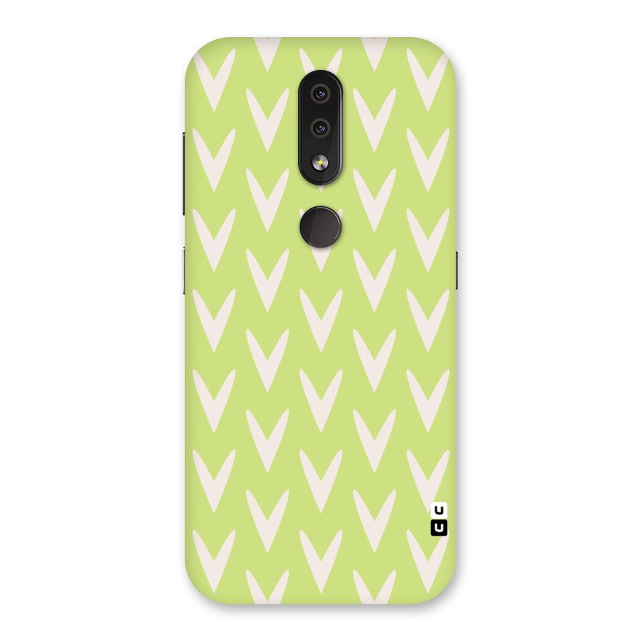 Pastel Green Grass Back Case for Nokia 4.2