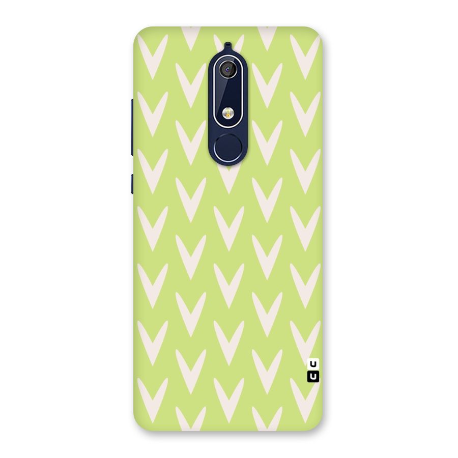 Pastel Green Grass Back Case for Nokia 5.1