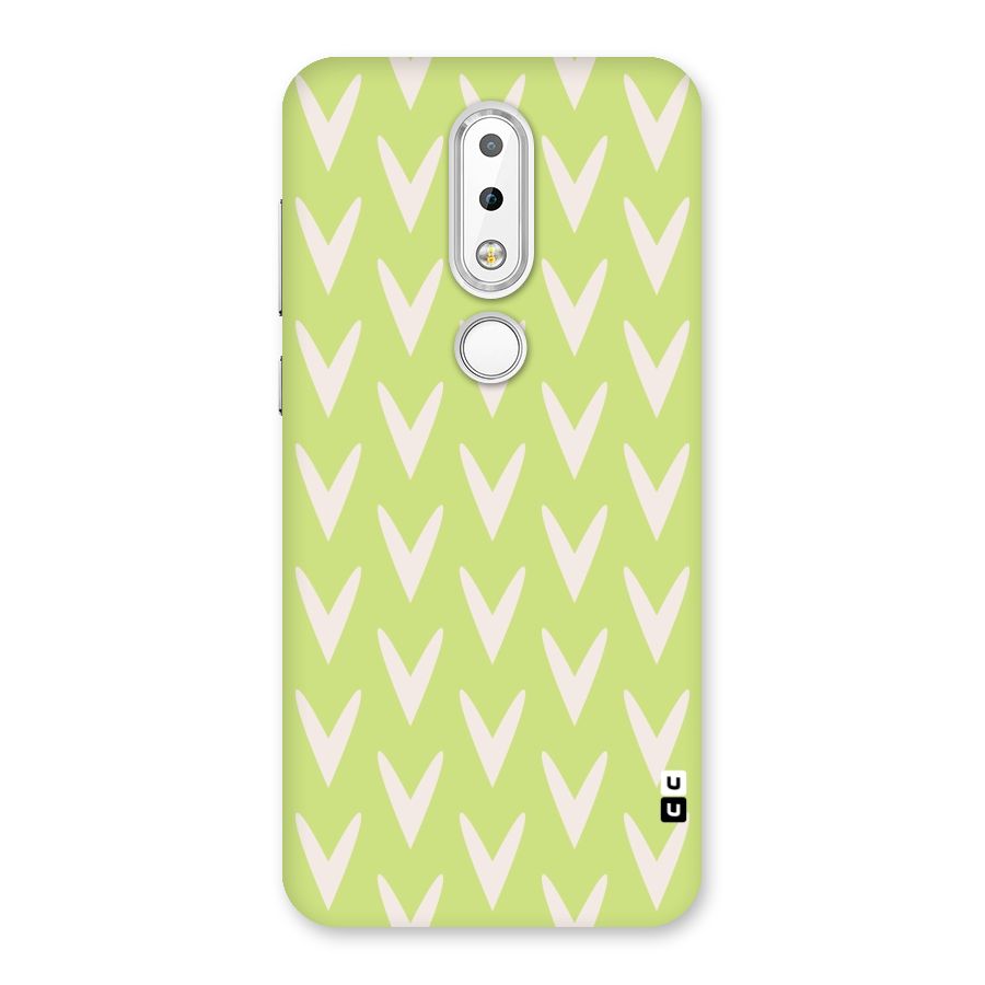 Pastel Green Grass Back Case for Nokia 6.1 Plus