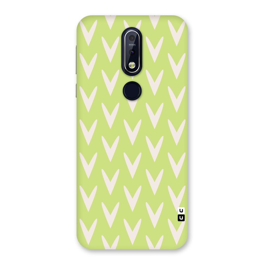 Pastel Green Grass Back Case for Nokia 7.1
