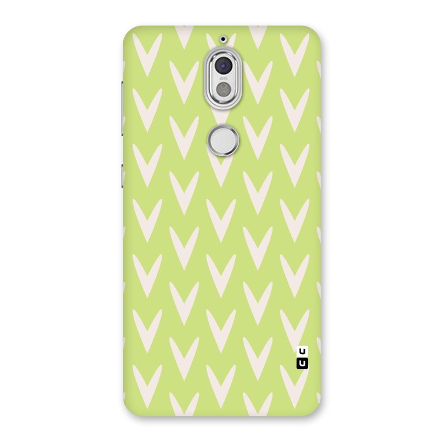 Pastel Green Grass Back Case for Nokia 7
