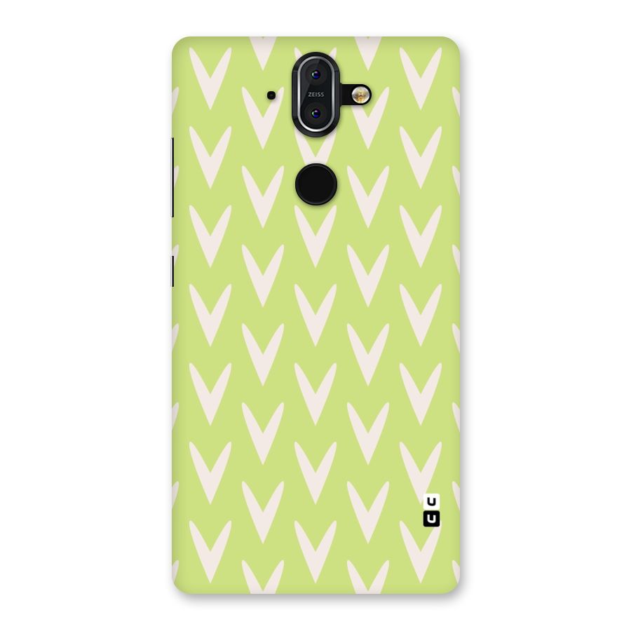 Pastel Green Grass Back Case for Nokia 8 Sirocco