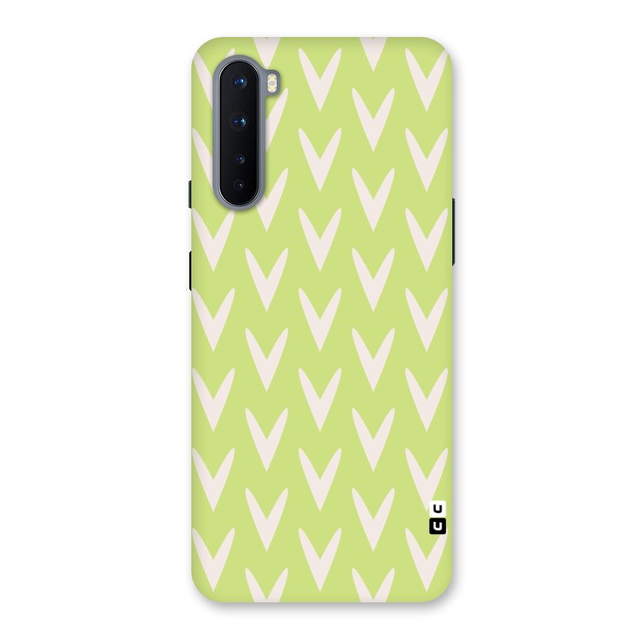 Pastel Green Grass Back Case for OnePlus Nord