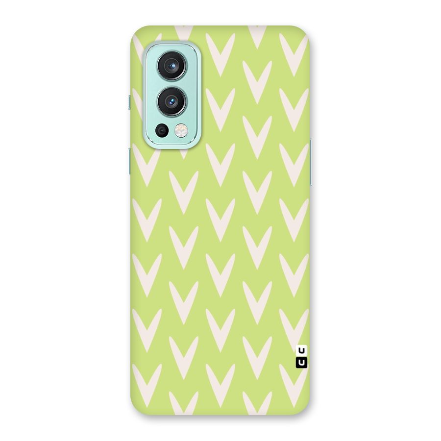 Pastel Green Grass Back Case for OnePlus Nord 2 5G