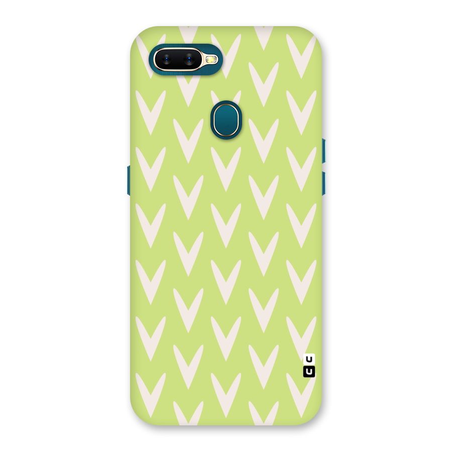 Pastel Green Grass Back Case for Oppo A11k