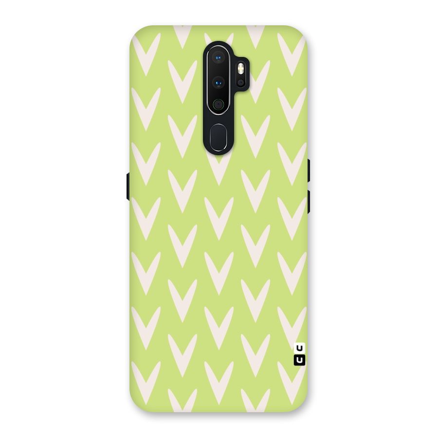 Pastel Green Grass Back Case for Oppo A5 (2020)