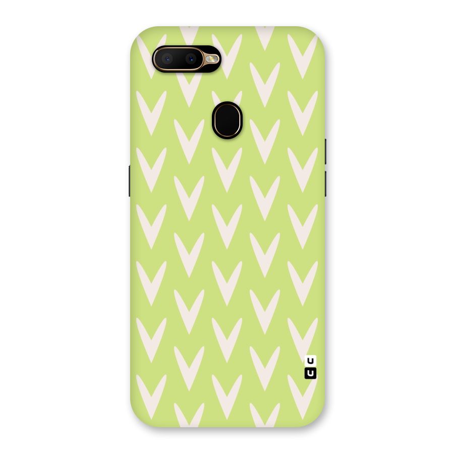 Pastel Green Grass Back Case for Oppo A5s