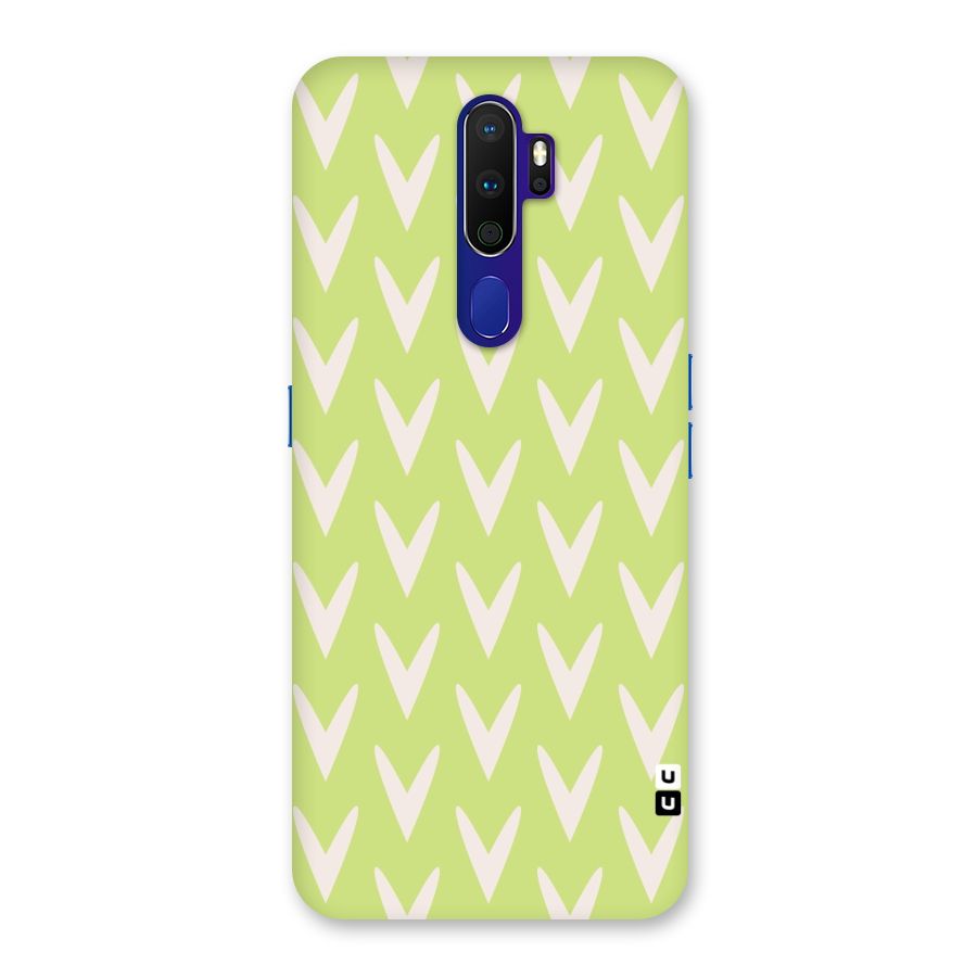 Pastel Green Grass Back Case for Oppo A9 (2020)