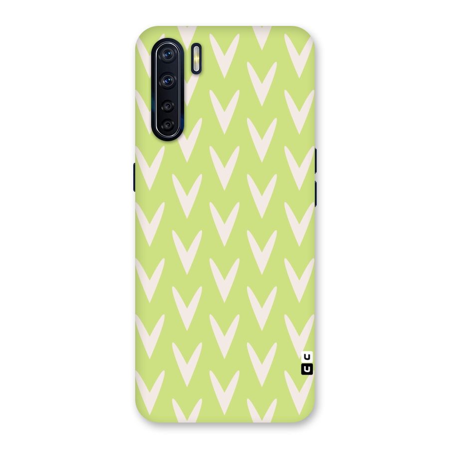 Pastel Green Grass Back Case for Oppo F15