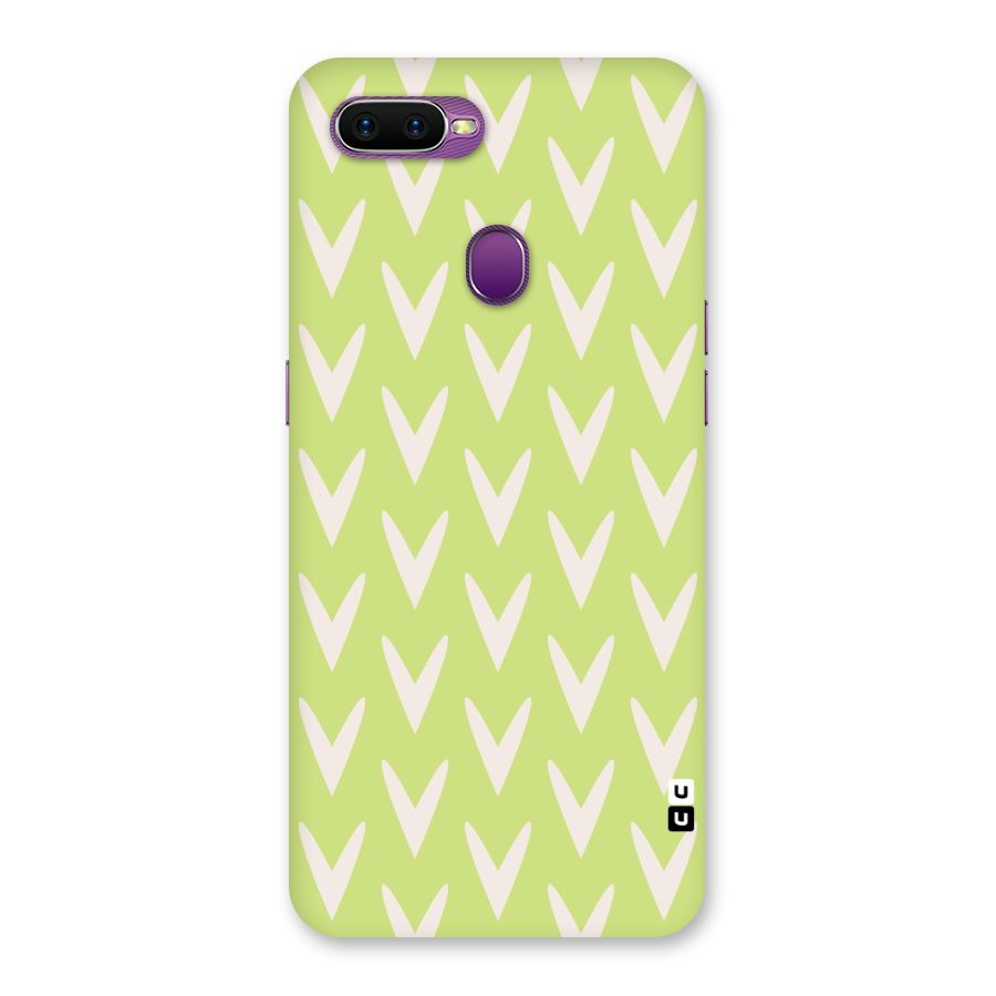 Pastel Green Grass Back Case for Oppo F9